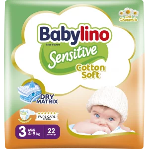 Babylino Sensitive: Taglia 3 - da 4 a 9 Kg.