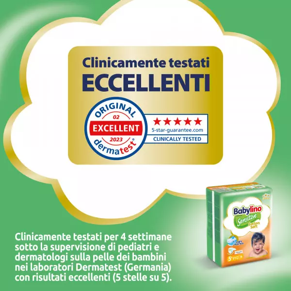 Babylino Sensitive: Taglia 5+